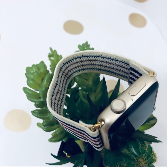 {BELLE} Apple Watch Band / elastic striped - Picture 5 of 8